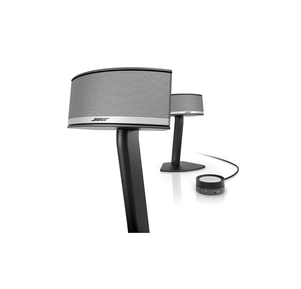 Bose Companion 5 Multimedia Speaker System – Graphite/Silver (Refurbished)
