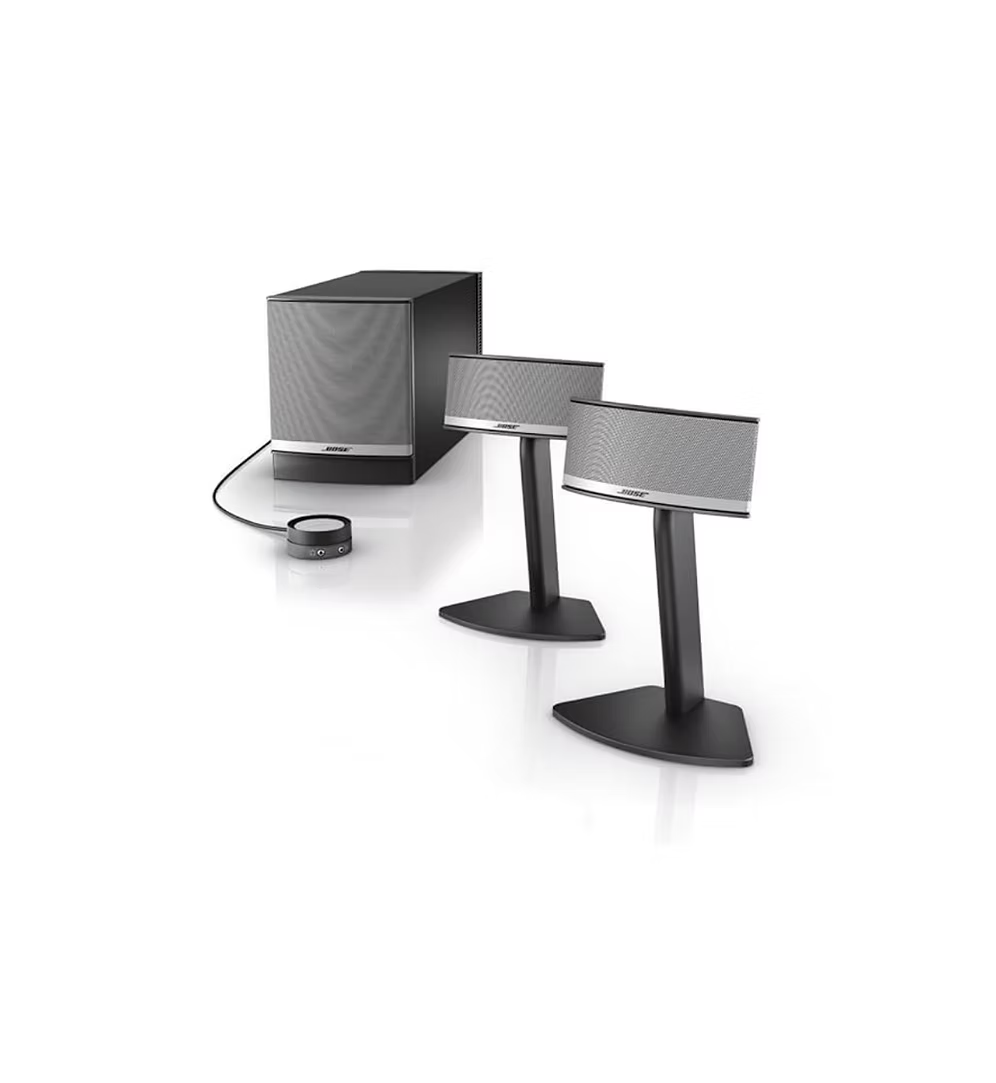 Bose Companion 5 Multimedia Speaker System – Graphite/Silver (Refurbished)